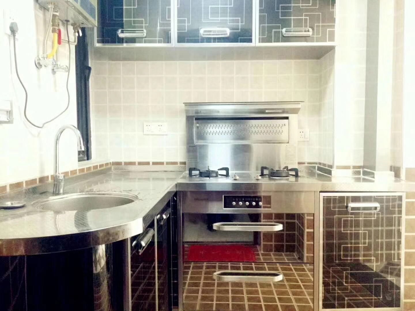 長沙90平米現代簡約風格廚房裝修效果圖